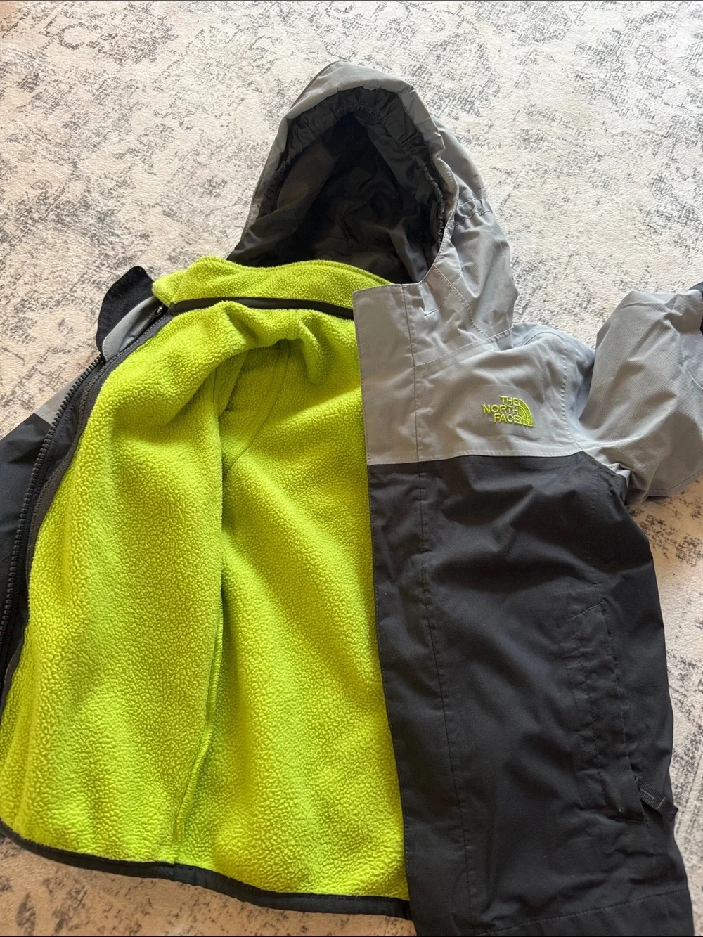 Toddler North face winter coat